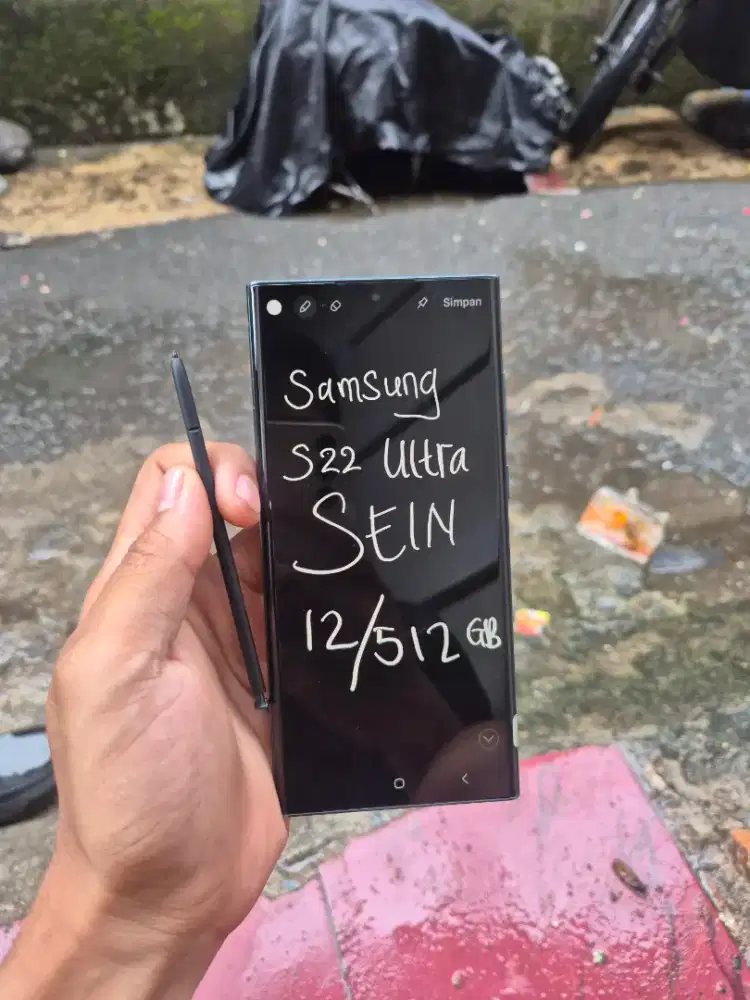 Samsung S22 ultra ram 12/512gb