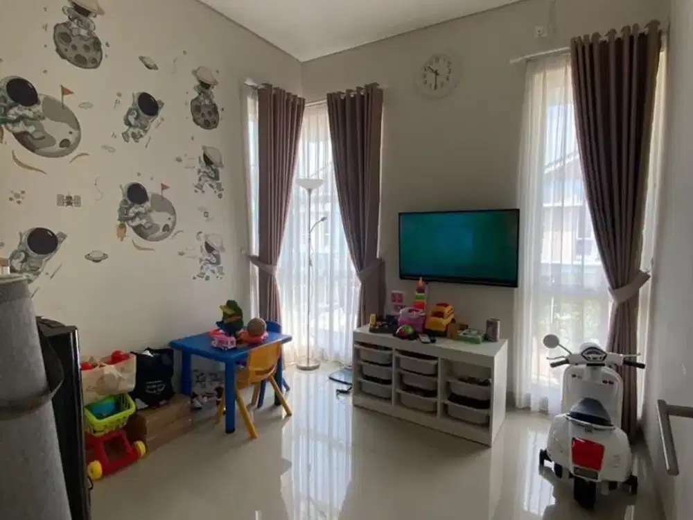 Rumah Termurah Full Furnished di Cluster Kawasan Terbesar di kota harapan indah