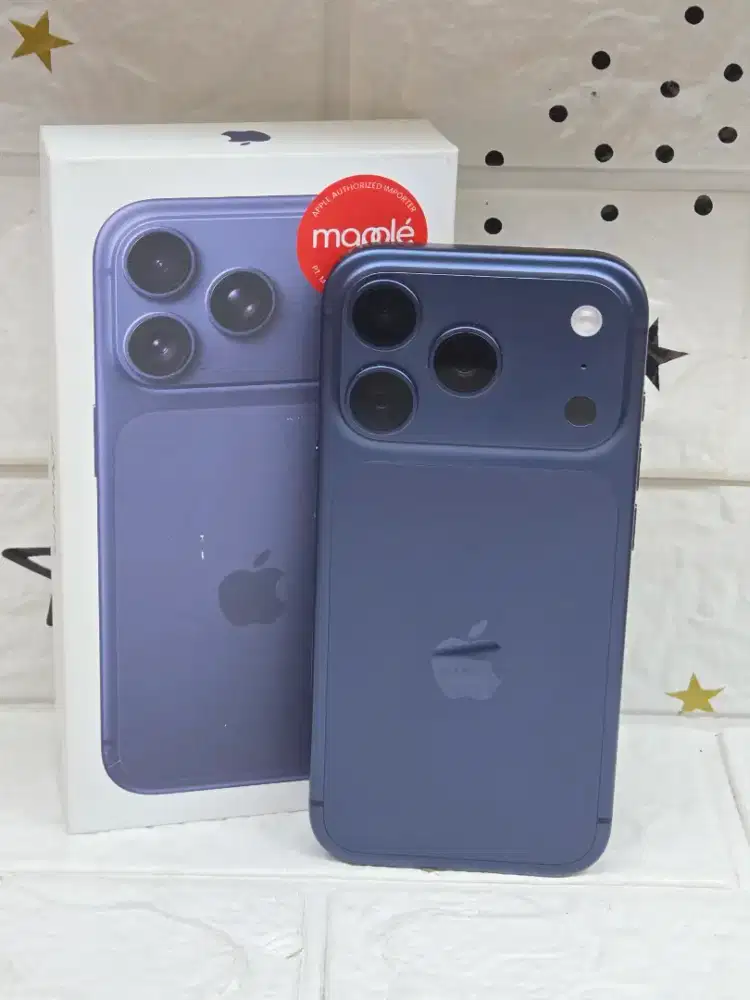 Iphone 17 pro 512gb blue resmi