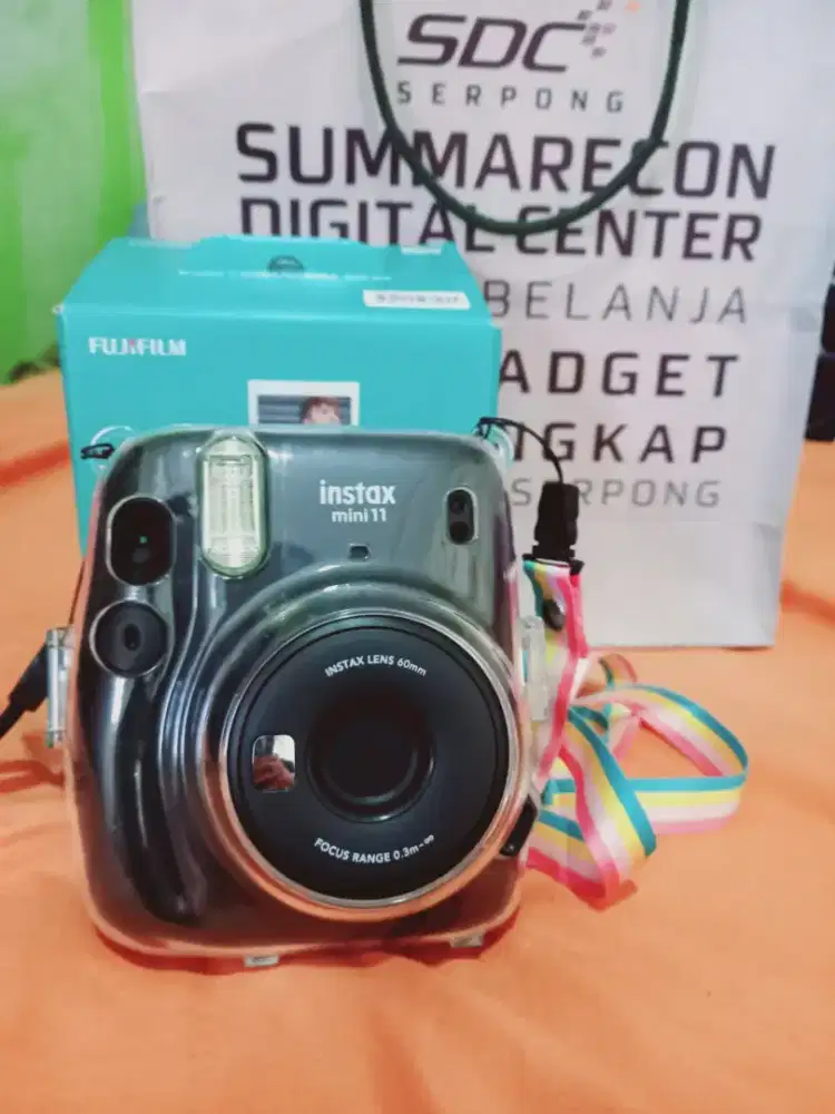 Instax mini 12 hitam mulus murah