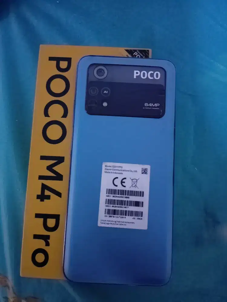 Poco m4 pro 8/256 hp dus. .minus pemkaian aja