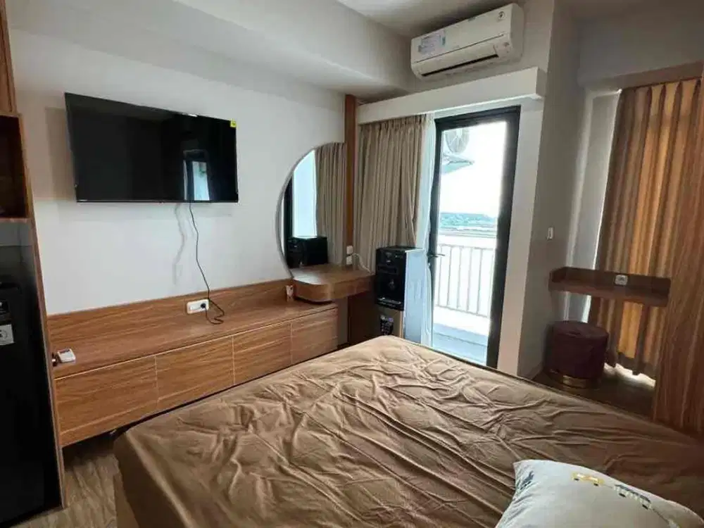 dijual cepat delft apartment CPI makassar type studio full furnish sea view