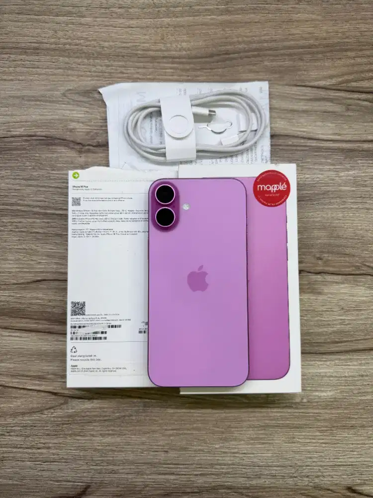 iPhone 16 Plus 256GB resmi ibox