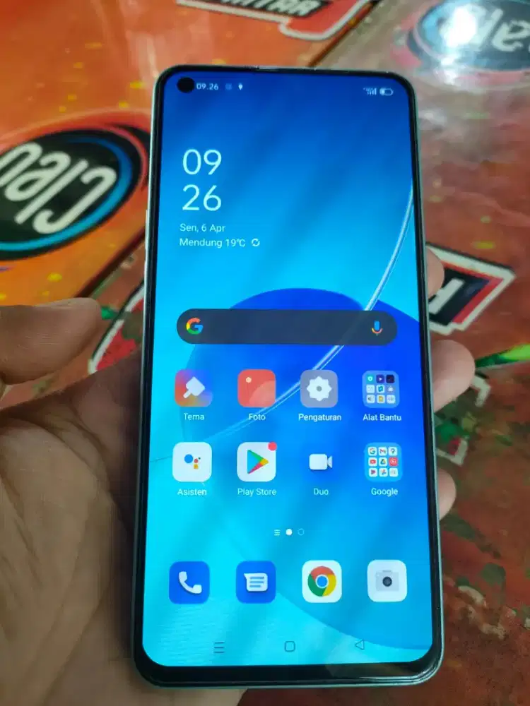 Di jual Oppo reno 6 5g Ram 8/128 kondisi sangat terawat lengkap kotak