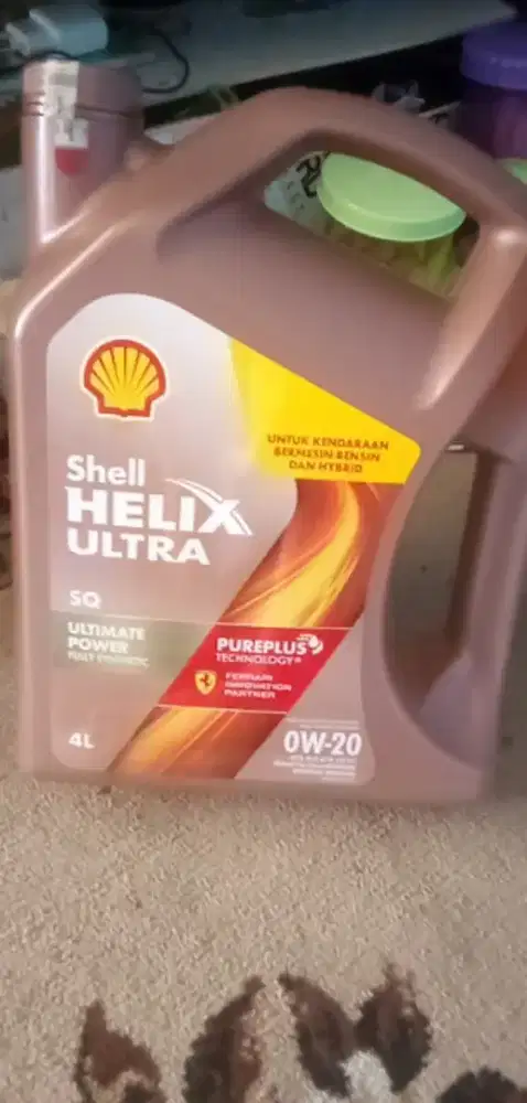 Oli Shell Helix Ultra SAE 0W-20 4 Liter