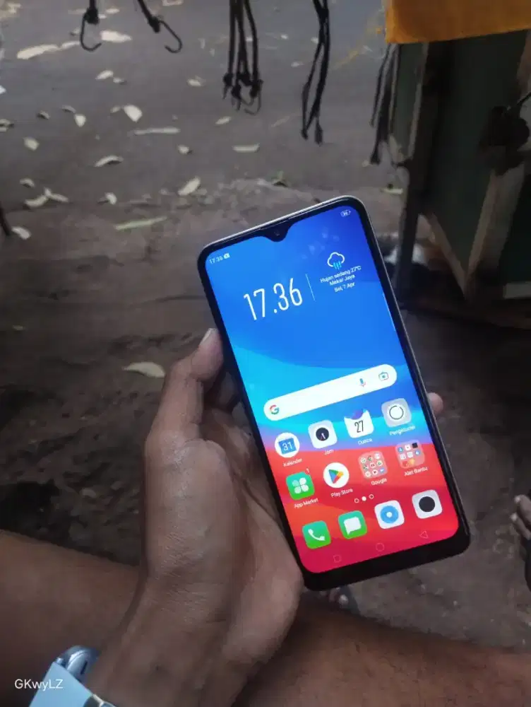 Oppo a7 kondisi normal lancar