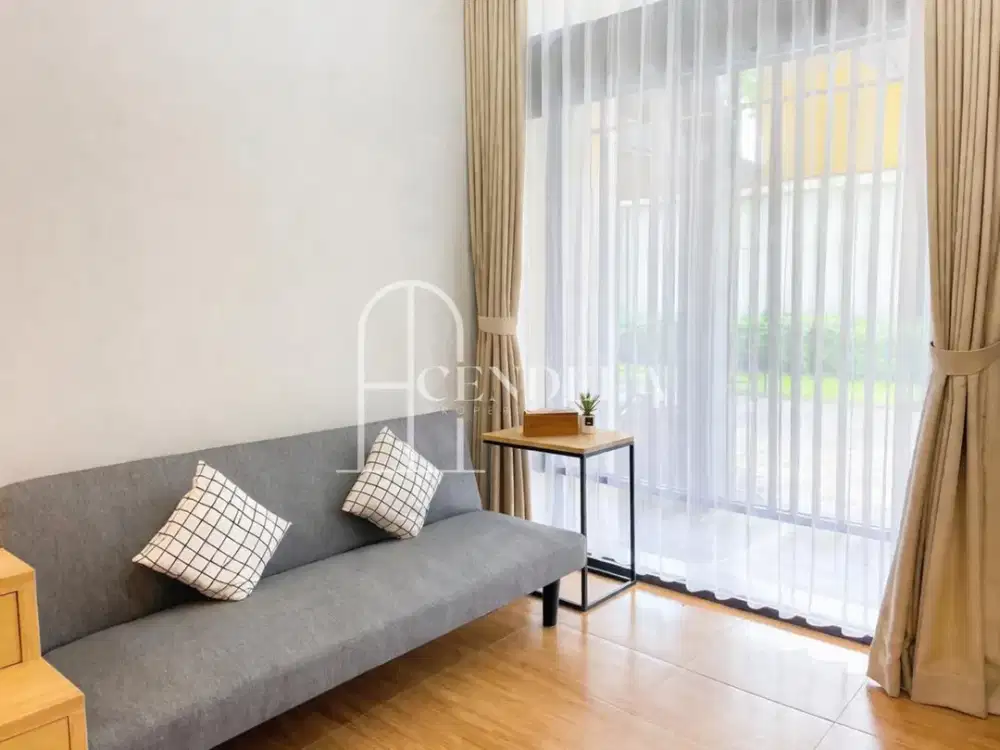 Sewa Rumah Fleekhauz H BSD City 2KT Full Furnished Dekat Carstens Mall