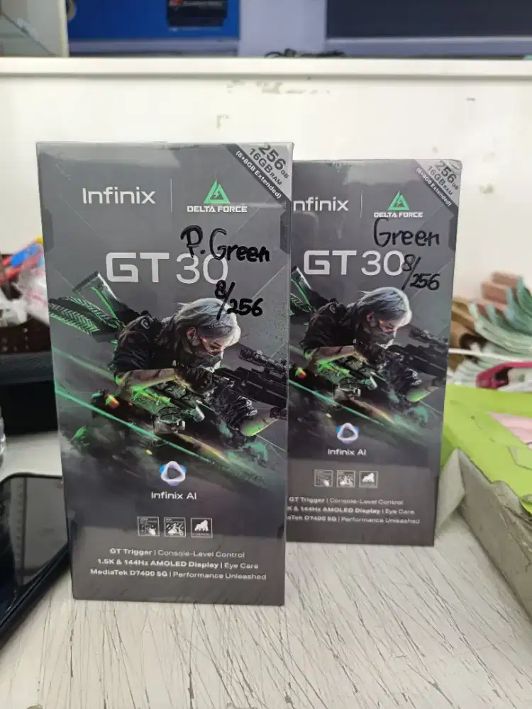 Infinix gt30 5g 8/256 neww