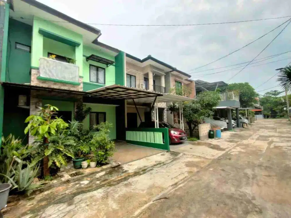 Dijual rumah 2 Lantai di Pondok Aren, Tangerang. Lokasi Strategis Dekat Stasiun Sudimara Pondok Aren, Tangerang Selatan