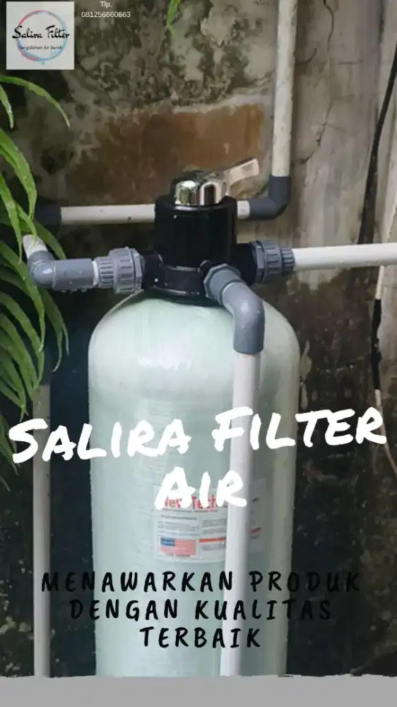 Filter fiber sudah dengan pemasangan