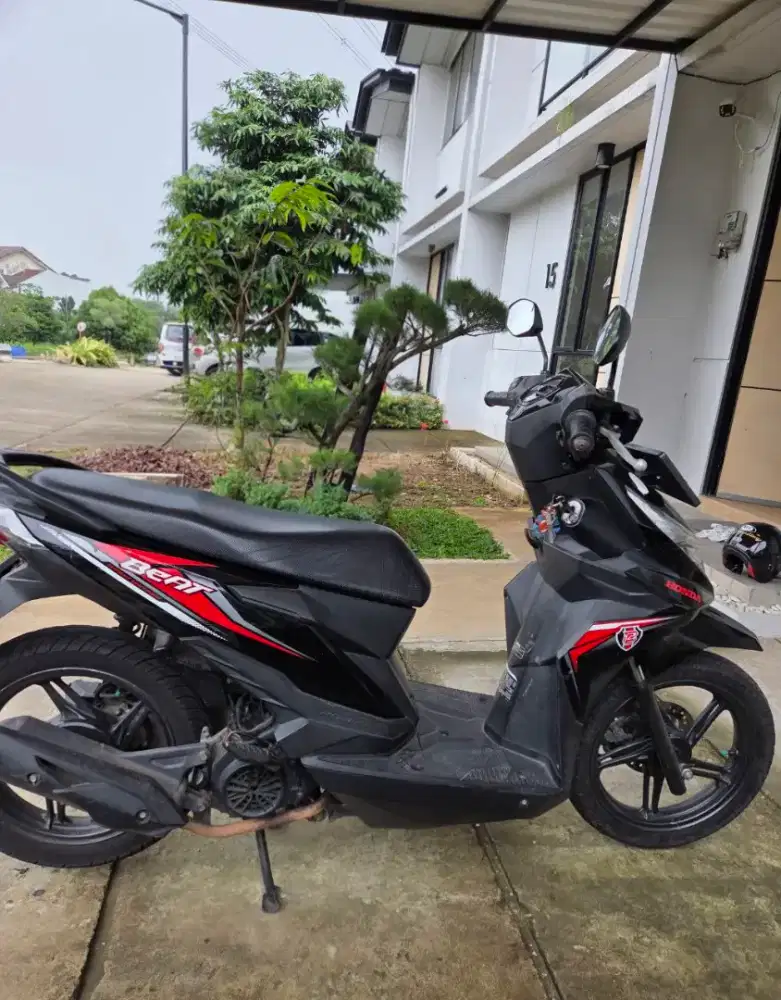 Honda Beat 2019. Terawat! Mesin Segar Piston Baru, Siap Pakai!!