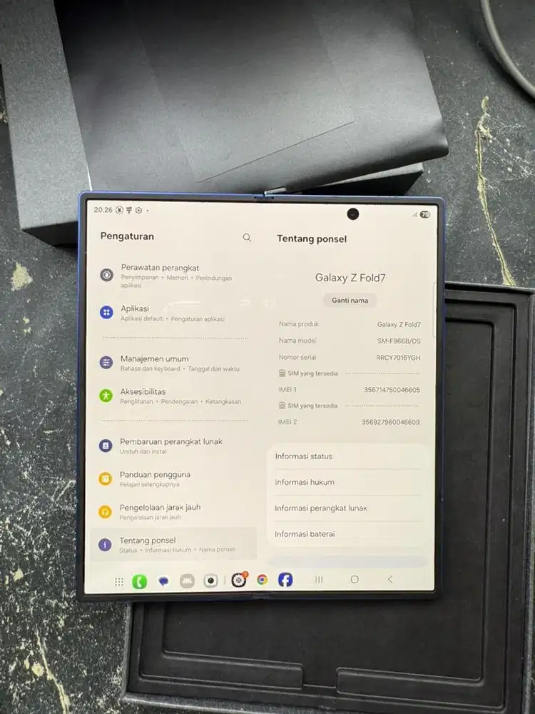Samsung Galaxy Fold 7 memory 1TB