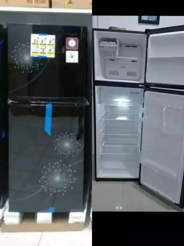 Kulkas 2 pintu merk sharp low watt