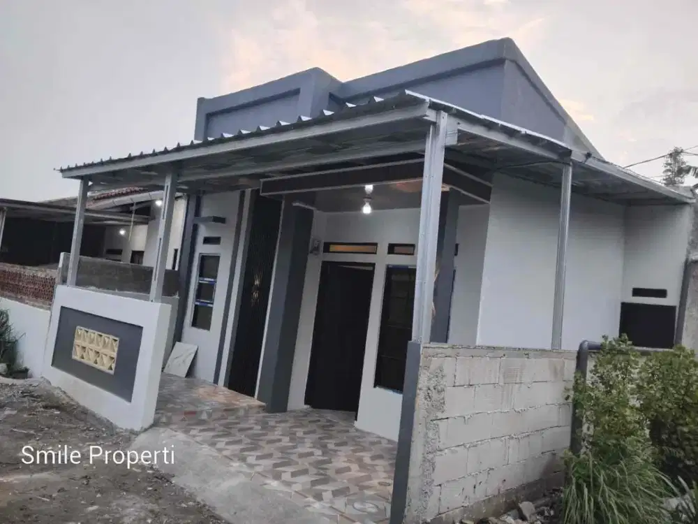 RUMAH MURAH RUMAH KAMPUNG SIAP HUNI DAN STRATEGIS DEKET JALAN UTAMA LETAK DI DESA WARU JAYA PARUNG BOGOR