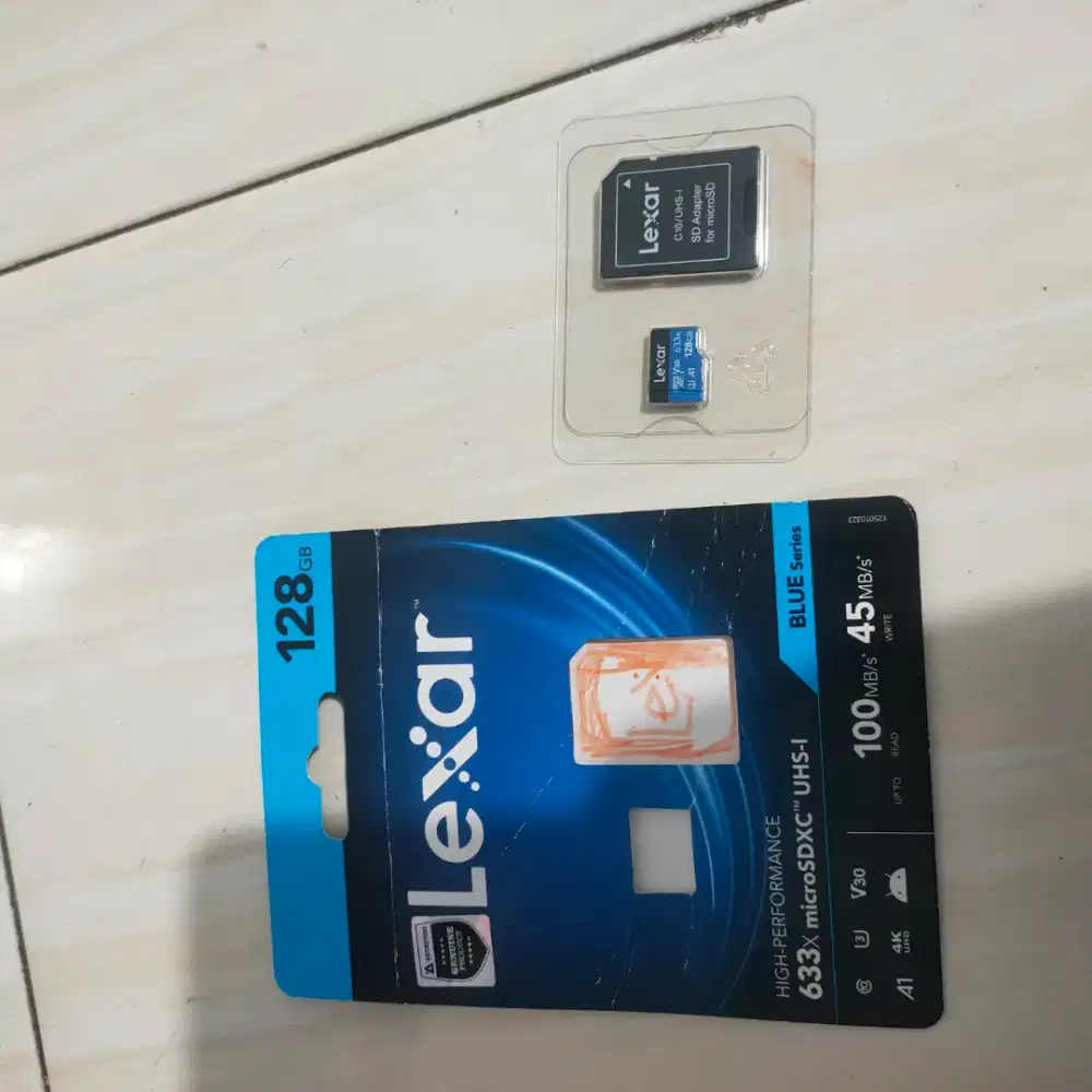 Micro SD Lexar 128GB Ori Ex Nintendo Switch