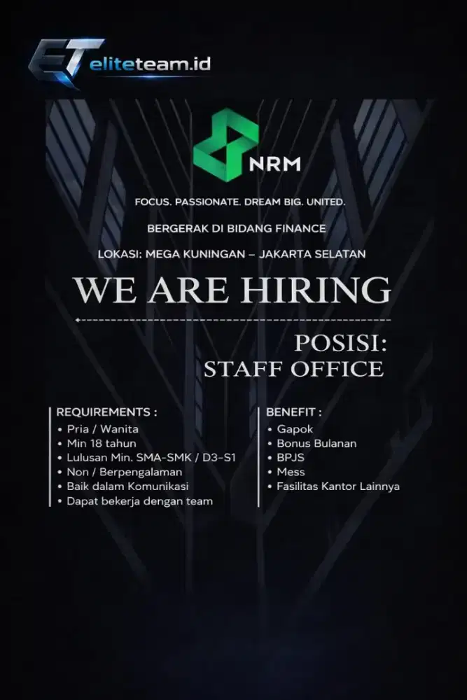 INFORMASI LOWONGAN PERKEJAAN