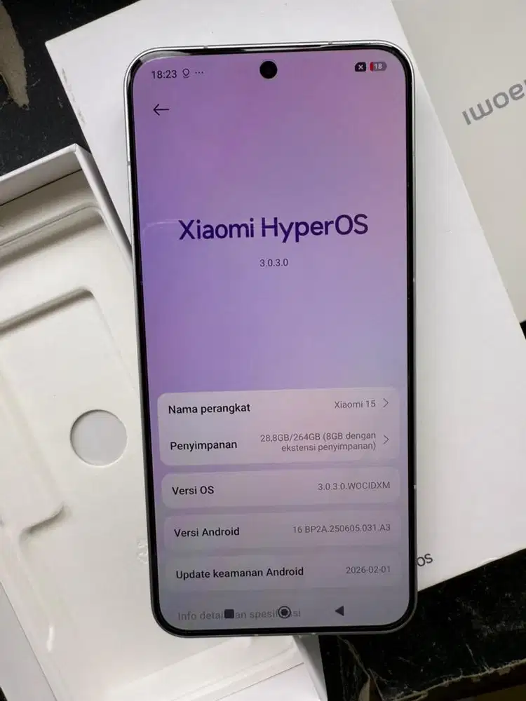 Xiaomi 15 Ram 12/256 second