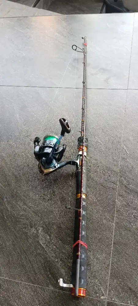 Joran dan reel fullset relix nusantara