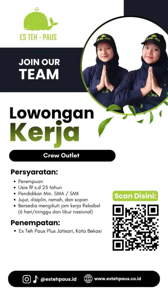 Lowongan Kerja Crew Outlet