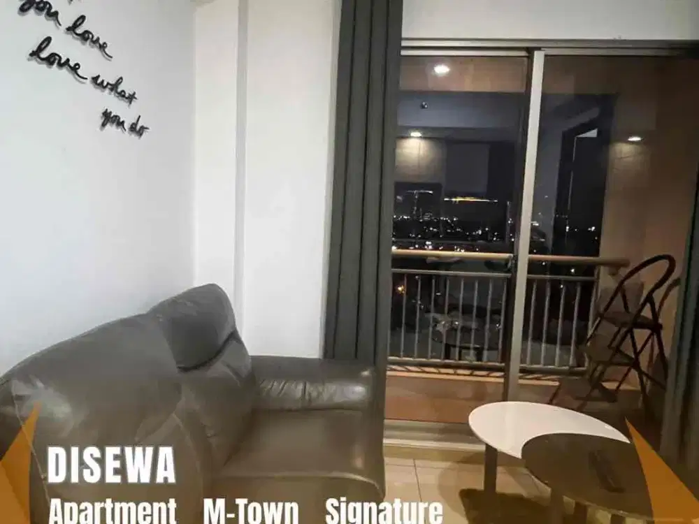 DISEWA Apartment M-Town Signature Tower Galaxy Type 1 BR Lt 11