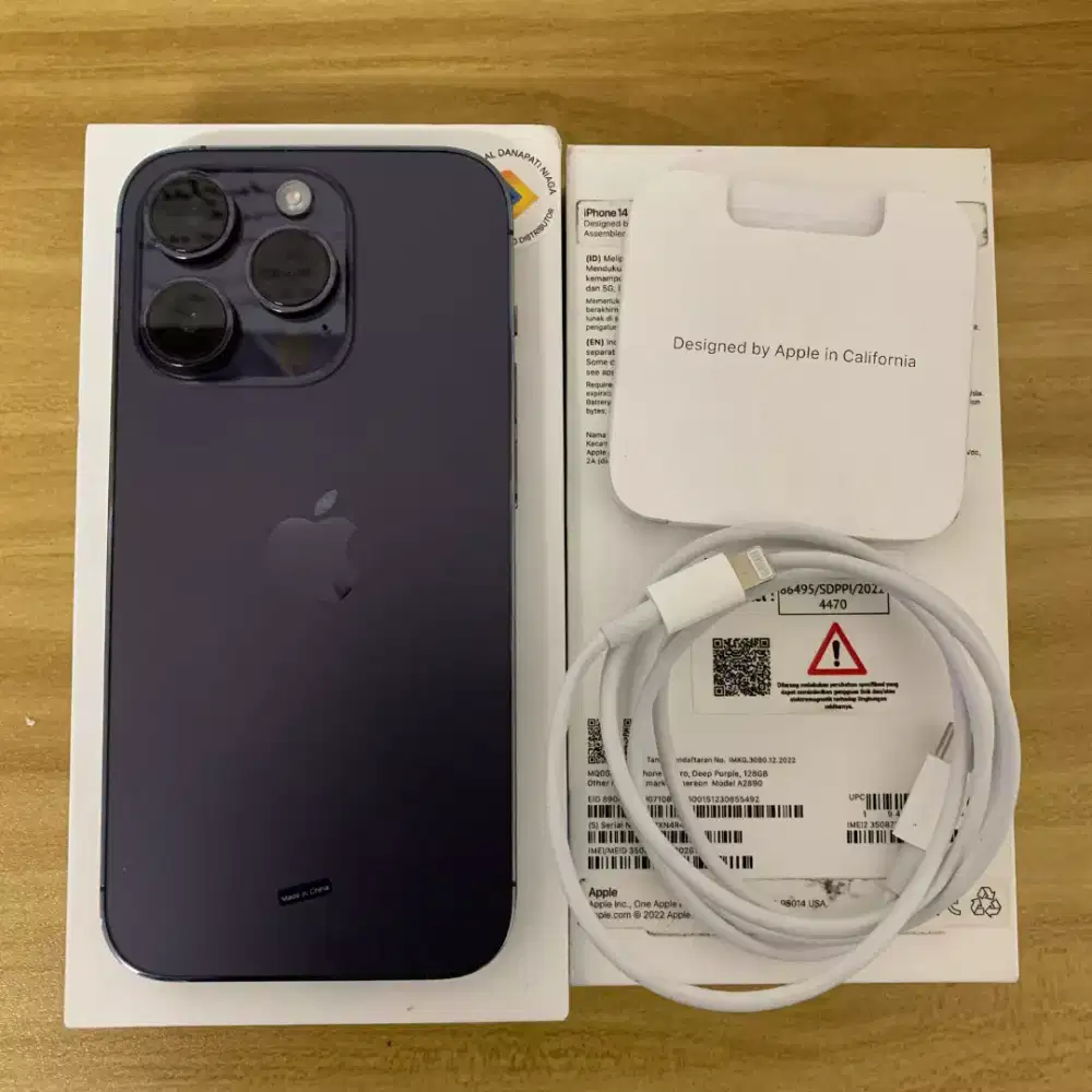 iPhone 14 Pro 128GB Deep Purple iBox bh76