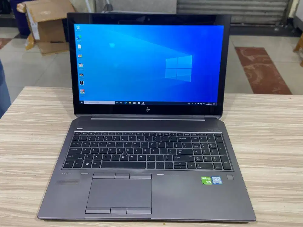 LAPTOP GAMING MEWAH HP ZBOOK 15 G6 TOUCH i7 GEN9 16GB/512GB *REC
