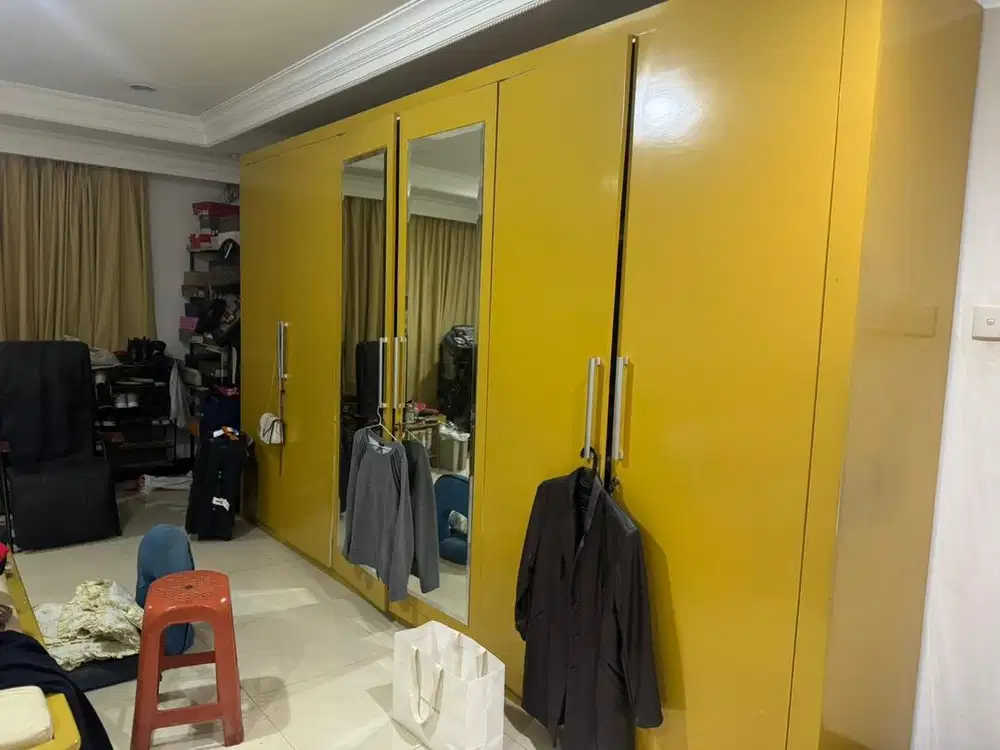Dijual cepat lemari wadrobe custom