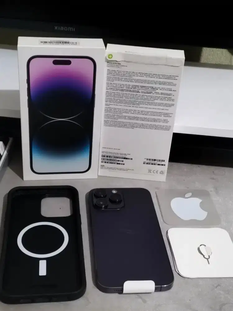 iphone 14 Pro Max 128Gb Deep purple, fullset mulus