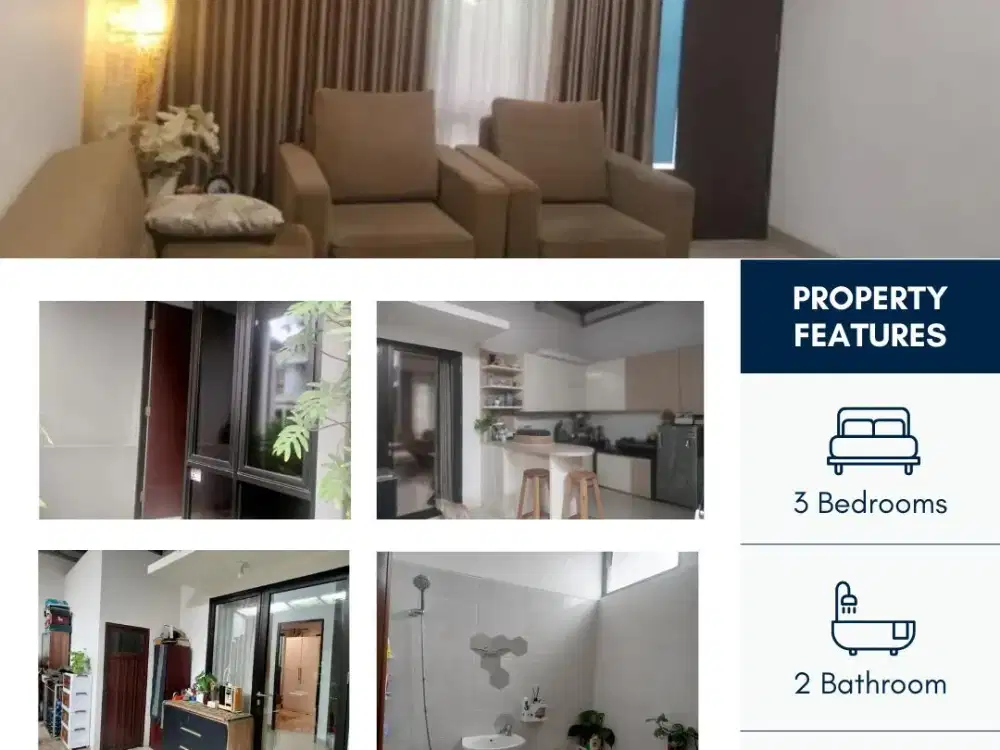 Rumah 2 Lantai Lokasi Nyaman Tenang Aman kedaton Park BSB City Mijen