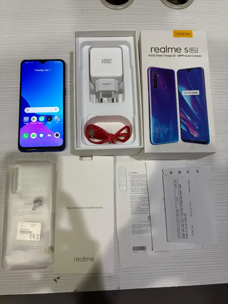 Realme 5 pro BiRU fullset