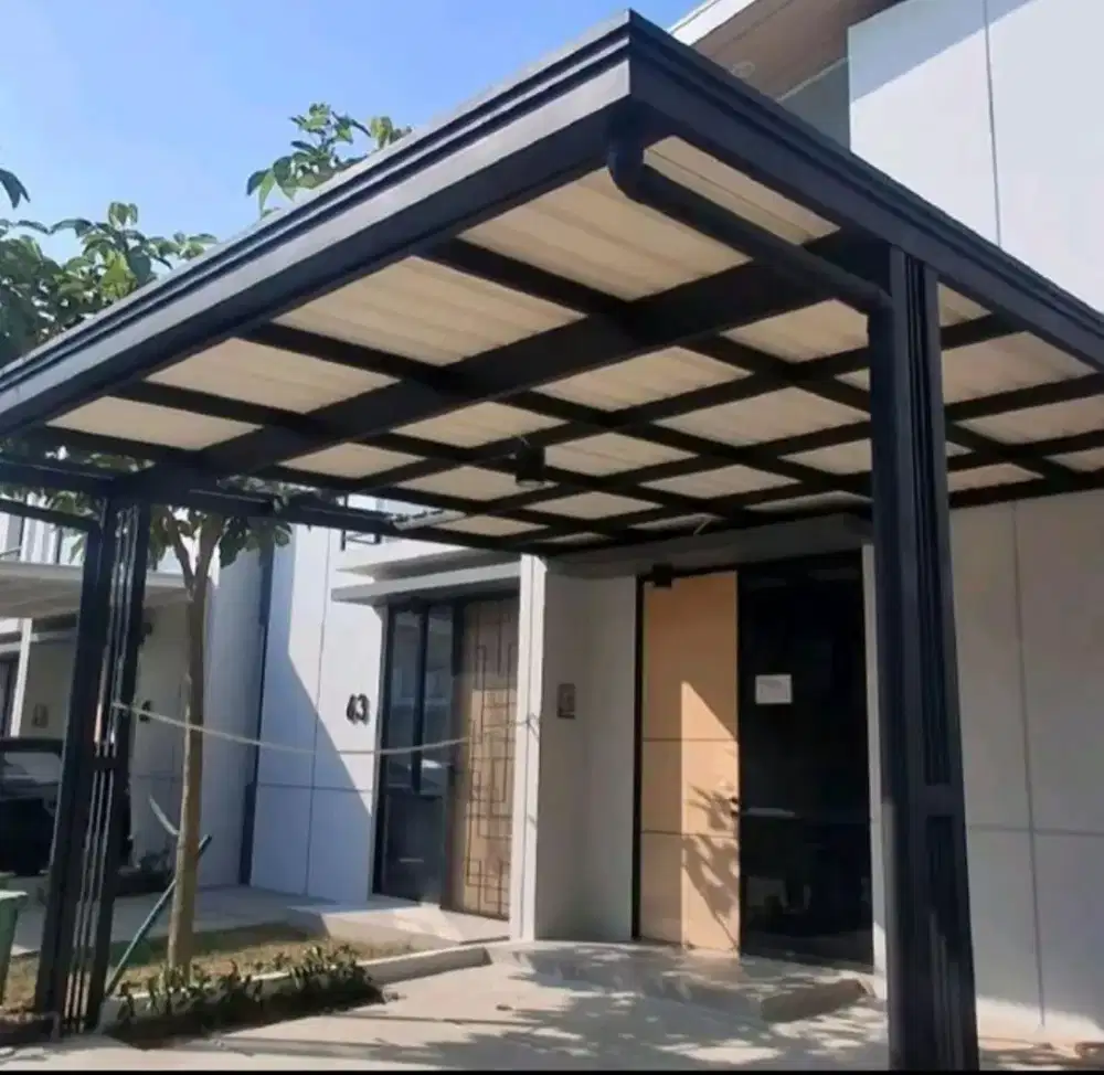 Kanopi rooftop twin wall.