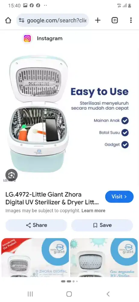 DIJUAL STERILLIZER & DRYER