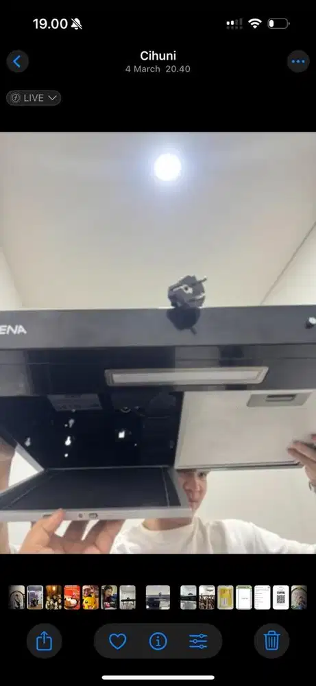 MODENA Purifier Slim Hood Hybrid - AX 0611 BABK