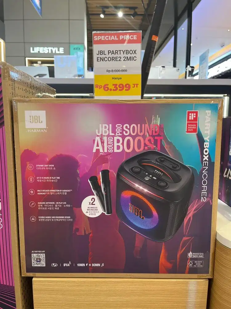 PROMO !! JBL PARTYBOX ENCORE 2 NEW SEGEL RESMI IMS