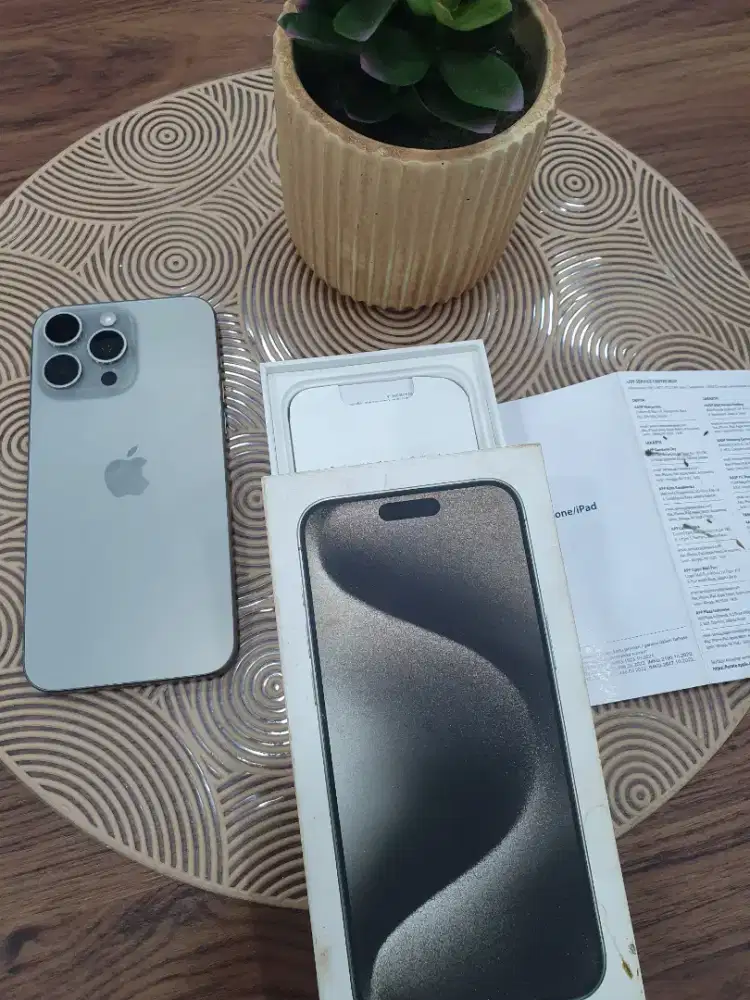 Iphone 15 Promax 256gb bh82% mulus perfect ibox