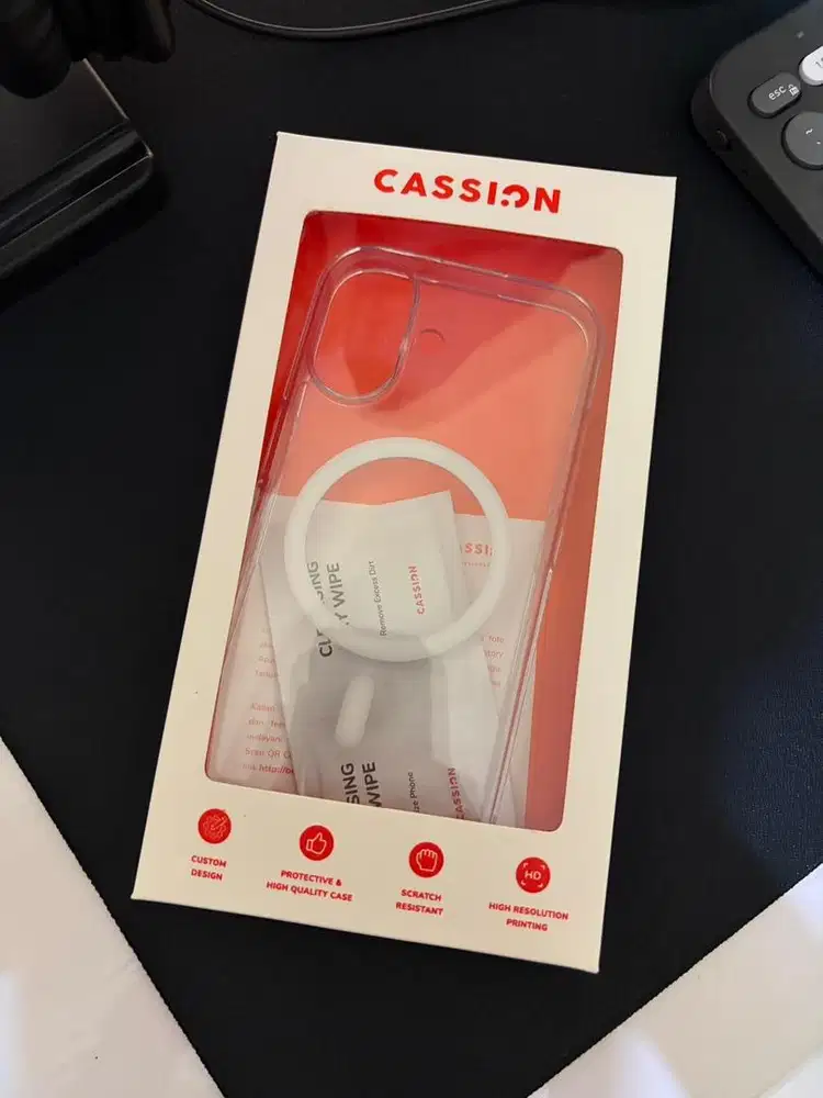 CASSION Clear Case Magsafe Iphone 17 (Casing Iphone 17)