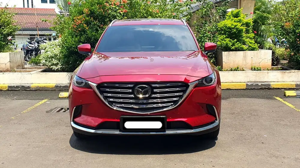 Km17rb mazda cx9 awd skyactive 2023 merah sunroof pajak panjang