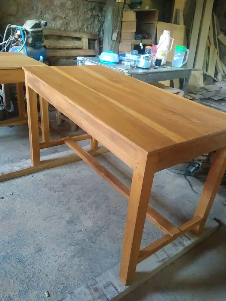 Meja kayu jati/meja serbaguna