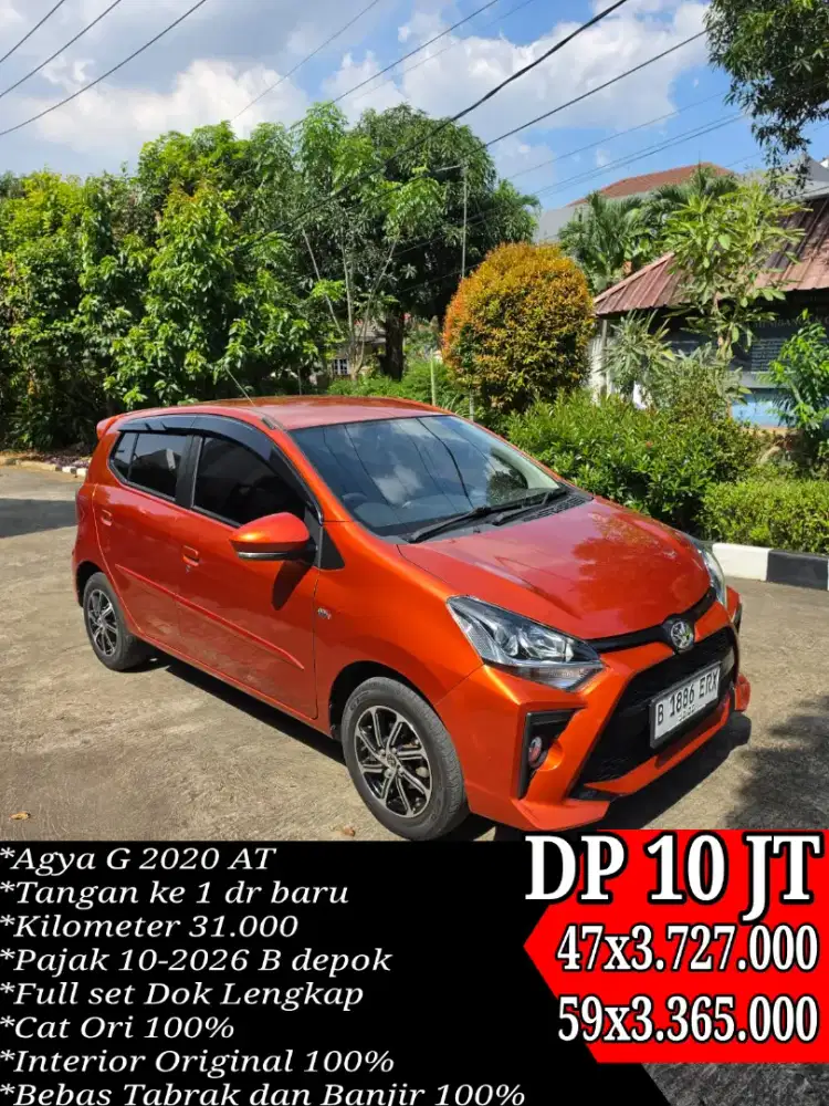 Toyota Agya G 1.2 Automatic