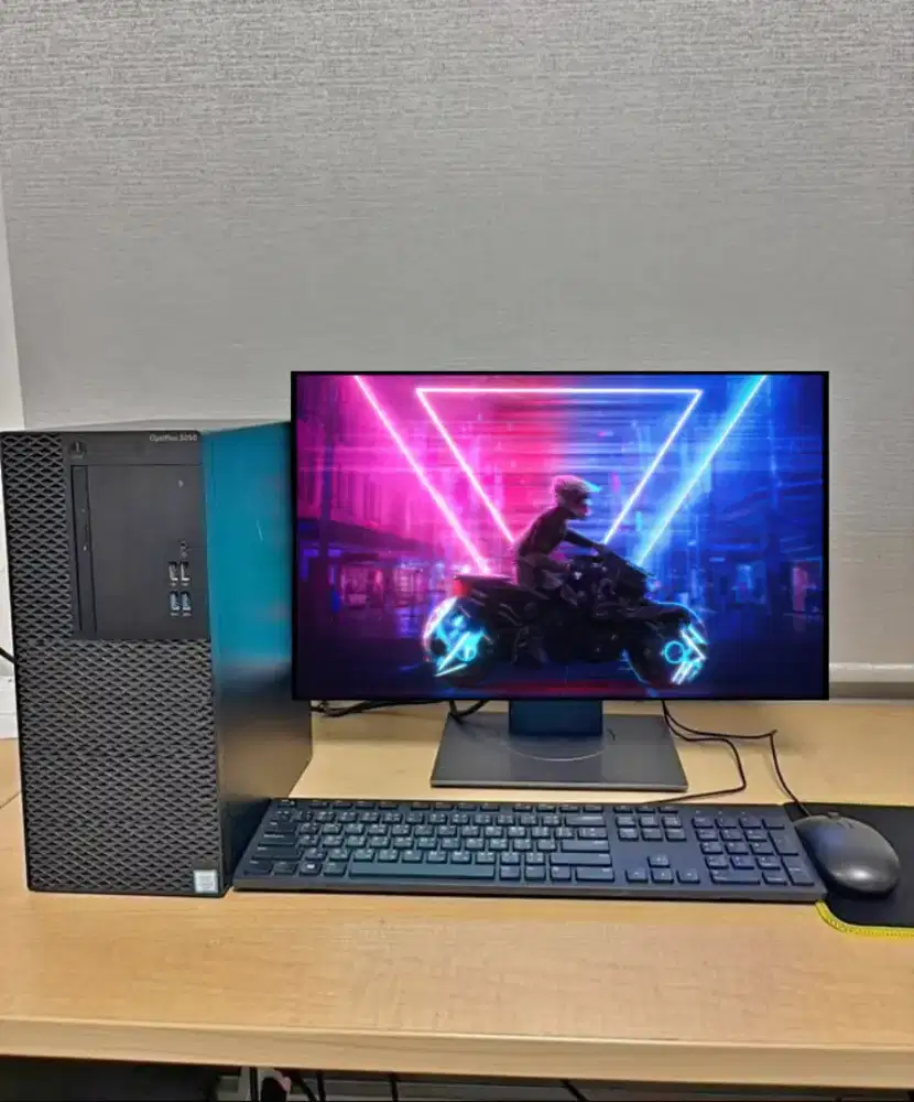 PC GAMING FULSET + LCD + RAM 8 GB + VGA 1 GB + HD 500 GB + GAMES APP