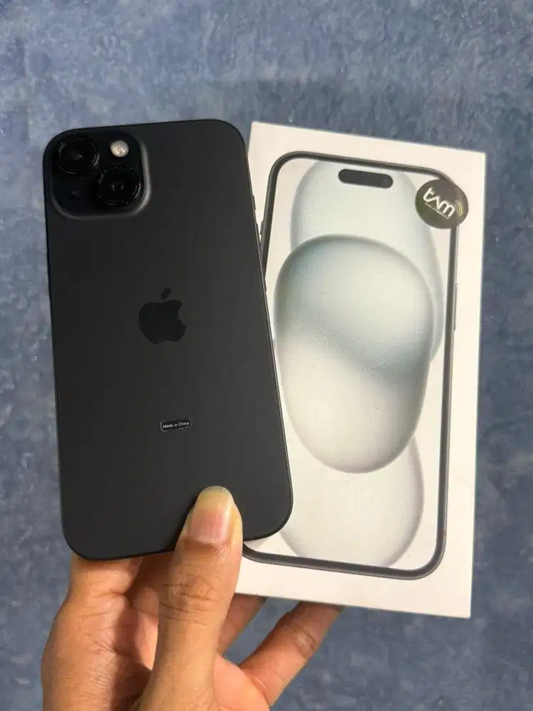 Iphone 15 128gb BH 95% black ibox