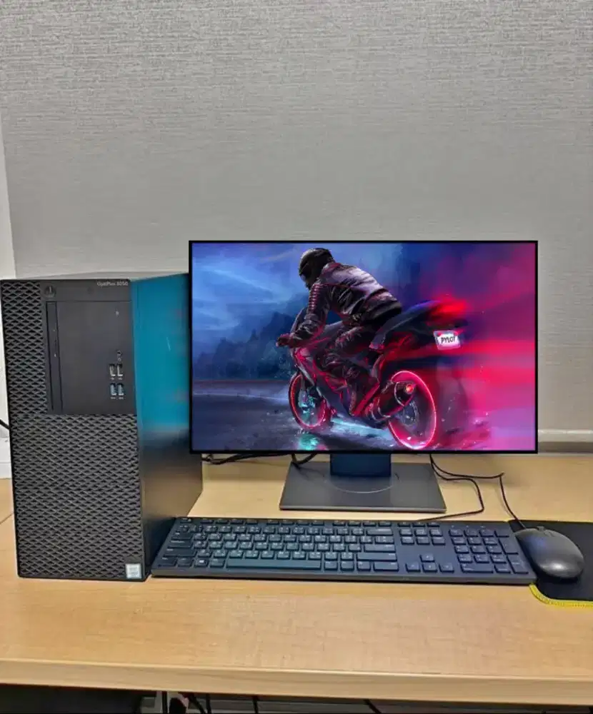 PC GAMING FULSET + LCD + RAM 8 GB + VGA 1 GB + HD 500 GB + GAMES APP