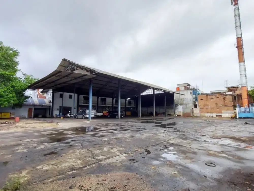 Jual gudang di Plumpang Semper, Ada kantor, mess, Murah, Nego