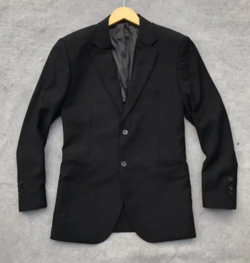 Blazer Suit Hitam size L