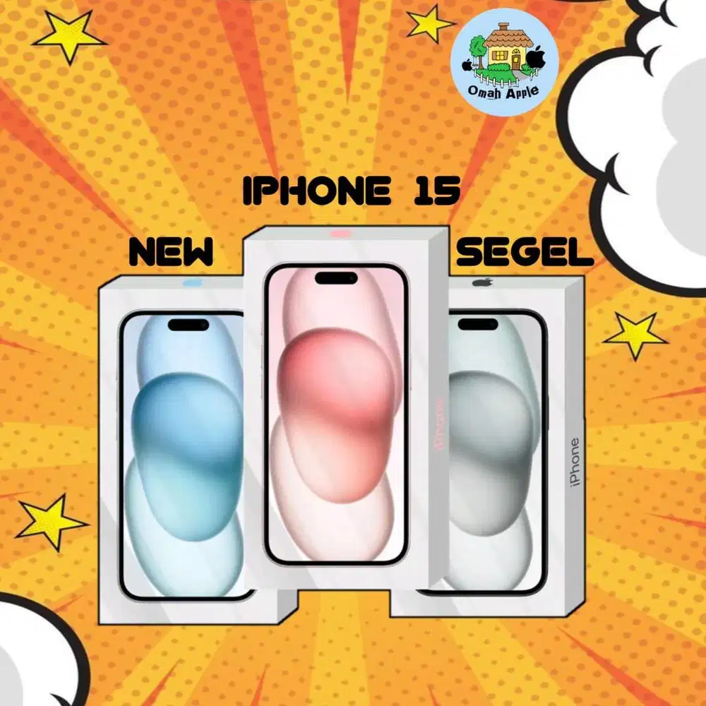 iPhone 15 New Segel Pink
