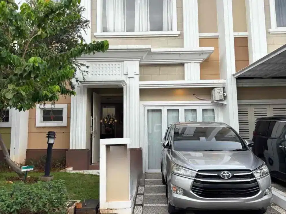 DIJUAL RUMAH FULL FURNISH CLUSTER FLAMINGO GADING SERPONG