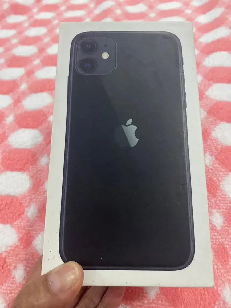 iPhone 11 64GB Black Inter - Sinyal ON All Operator (Original