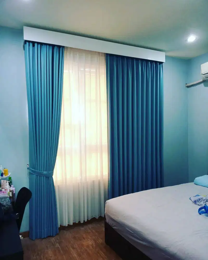 Cod Tirai Gorden Jendela Gordyn Mewah Hordeng Model Terbaru Murah