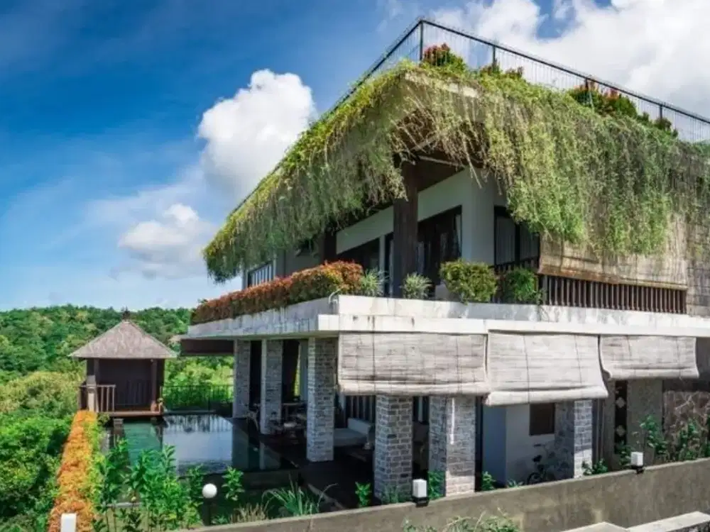 VILLA MINIMALIS UNBLOCK VIEW DI PECATU BADUNG, BALI