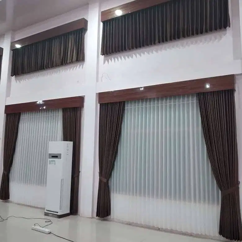Pusat Tirai Gorden Jendela Gordyn Mewah Hordeng Model Terbaru Murah